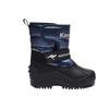 Winterboots KANGAROOS "K-SHELL II METALLIC", Damen, Gr. 29, grisaille, metallic, Synthetik, Textil, sportlich, Schuhe, Snowboots, Winterboots, Winterschuhe, wasserabweisend
