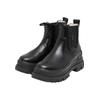 Stiefel BUFFALO "Buffalo ASPHA CHELSEA WARM - VEGAN BOX - BLACK", Damen, Gr. 38, schwarz, Kunstfaser, unifarben, Schuhe