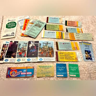 Disney Other | Disneyland Memorabilia Circa 1970s-1980s | Color: Blue/Red | Size: Os