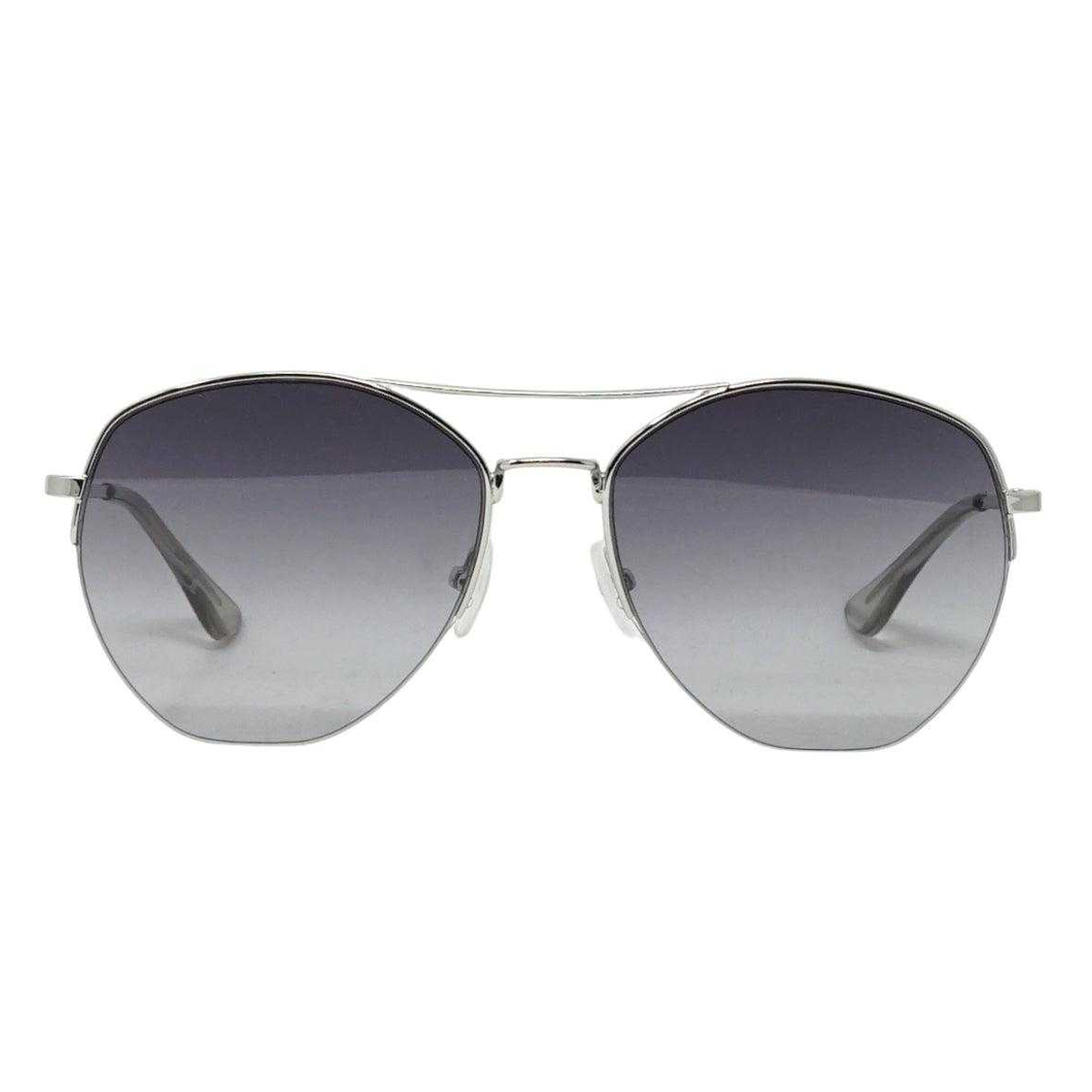 Calvin Klein - Rauch-Grau-Sonnenbrille für Herren (Silber) Image