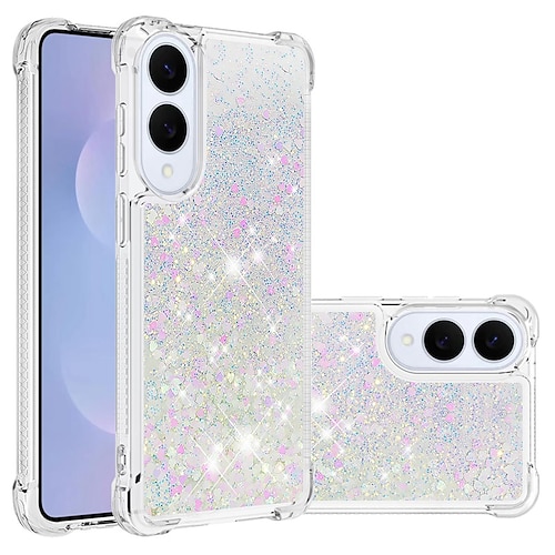 Handy Hülle Handyhüllen Für Samsung Galaxy S25 S24 S23 S22 Plus Ultra A56 A36 A26 A16 A55 5G A35 5G Brieftaschenhülle Bling Glitzer glänzend Stoßfest Farbverläufe PC Image