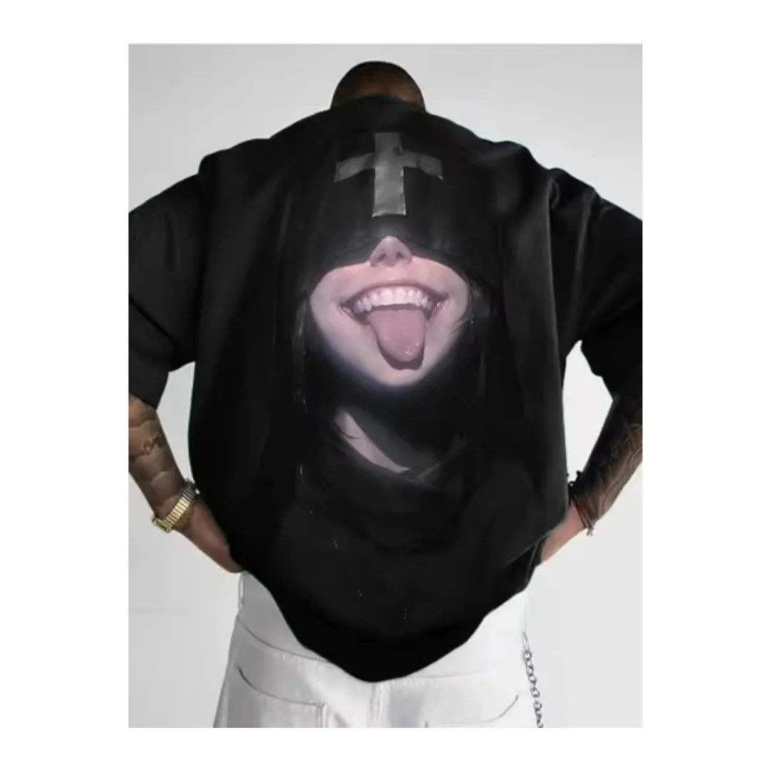 Hip-Hop Cartoon Mädchen Grafik T-Shirt 3D-Druck Sommer Freizeit Trocken schnell Herren T-Shirt Kinderkleidung T-Shirt Y2k Frau