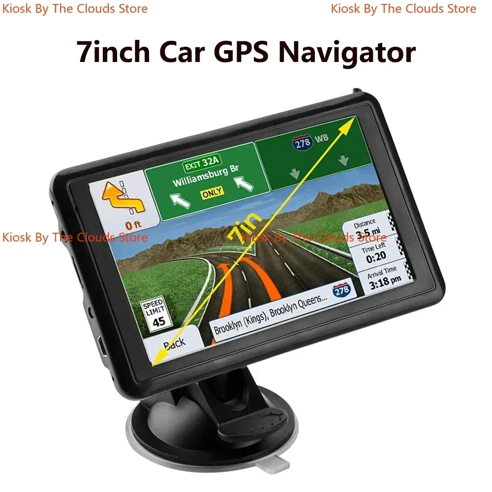5 Zoll/7 Zoll Auto GPS Navigation HD Touchscreen GPS Navigator LKW 3D-Modus Navi 8g 256m Europa Karte GPS Navigatoren