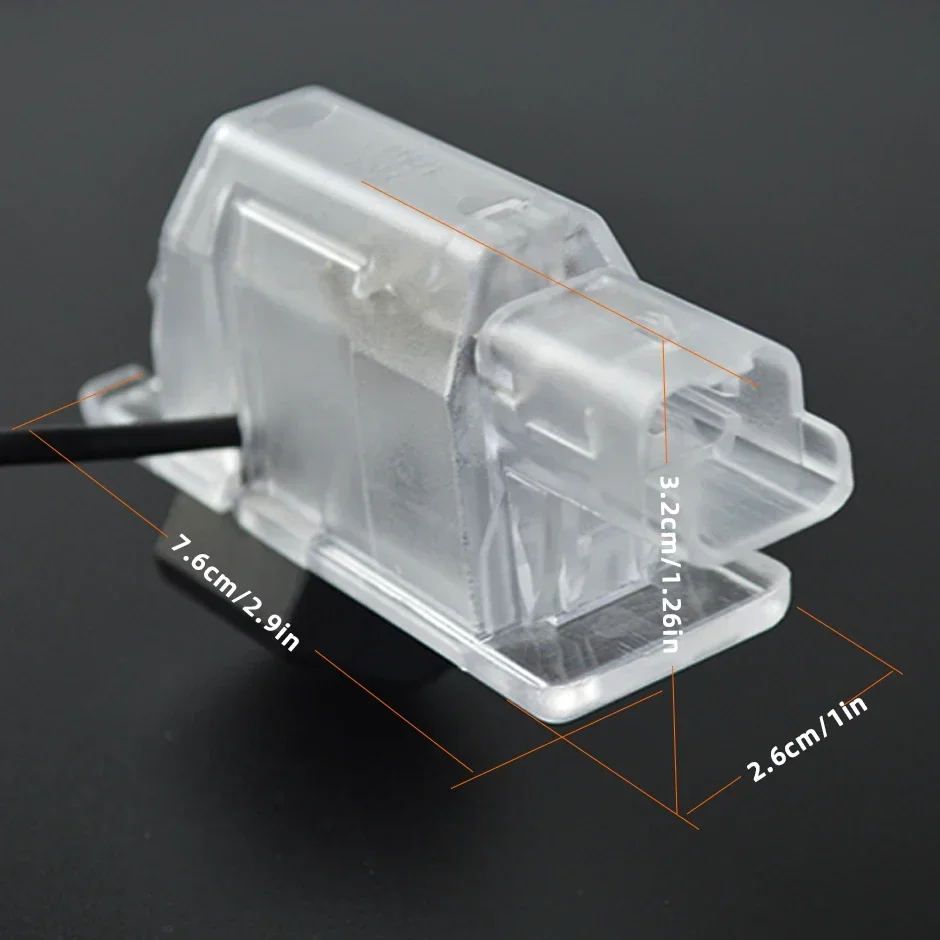 HD QXNY Backup-Kamera-Reverse-Rückfahrkamera für Citroen Peugeot 1007 2008 3008 208 301 307 308 406 407 408 508 607 806 807 Image