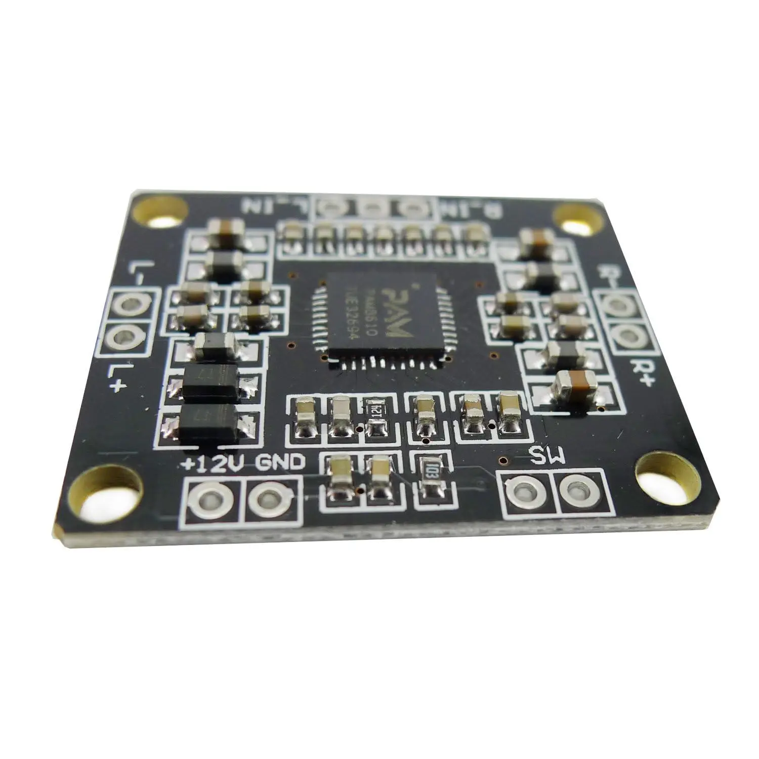 PAM8610 Digitales Audio-Verstärkerplatinenmodul, 2 x 15 W, Zweikanal-Stereo-D-Klasse, Hochleistungsverstärkerplatine, Micro AMP, Klasse D Image