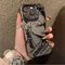 Custodia per telefono One Piece Cartoon Rufy Zoro per iPhone 11 12 13 14 15 16 17 Pro Max Plus Air XR Custodia antiurto per ragazzo alla moda viola