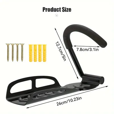 1/2 PCS Wall Mounted Bike Stand Vertical Bicycle Storage Hanger Hook For Garage Home Rack Space Saving Bike Accessories