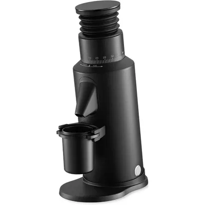 T64 Single Dose Coffee Grinder, 64mm Flat Burrs Electric Espresso Grinder (Black) ›Electric Burr Grinders