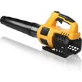 Cordless Leaf Blower Compatible with Dewalt 20V Max Battery 400CFM Electric Leaf Blower Cordless Variable Speed Turbo Mode Leaf blowers Battery Powered for Lawn Care Yard(Bare Tool)