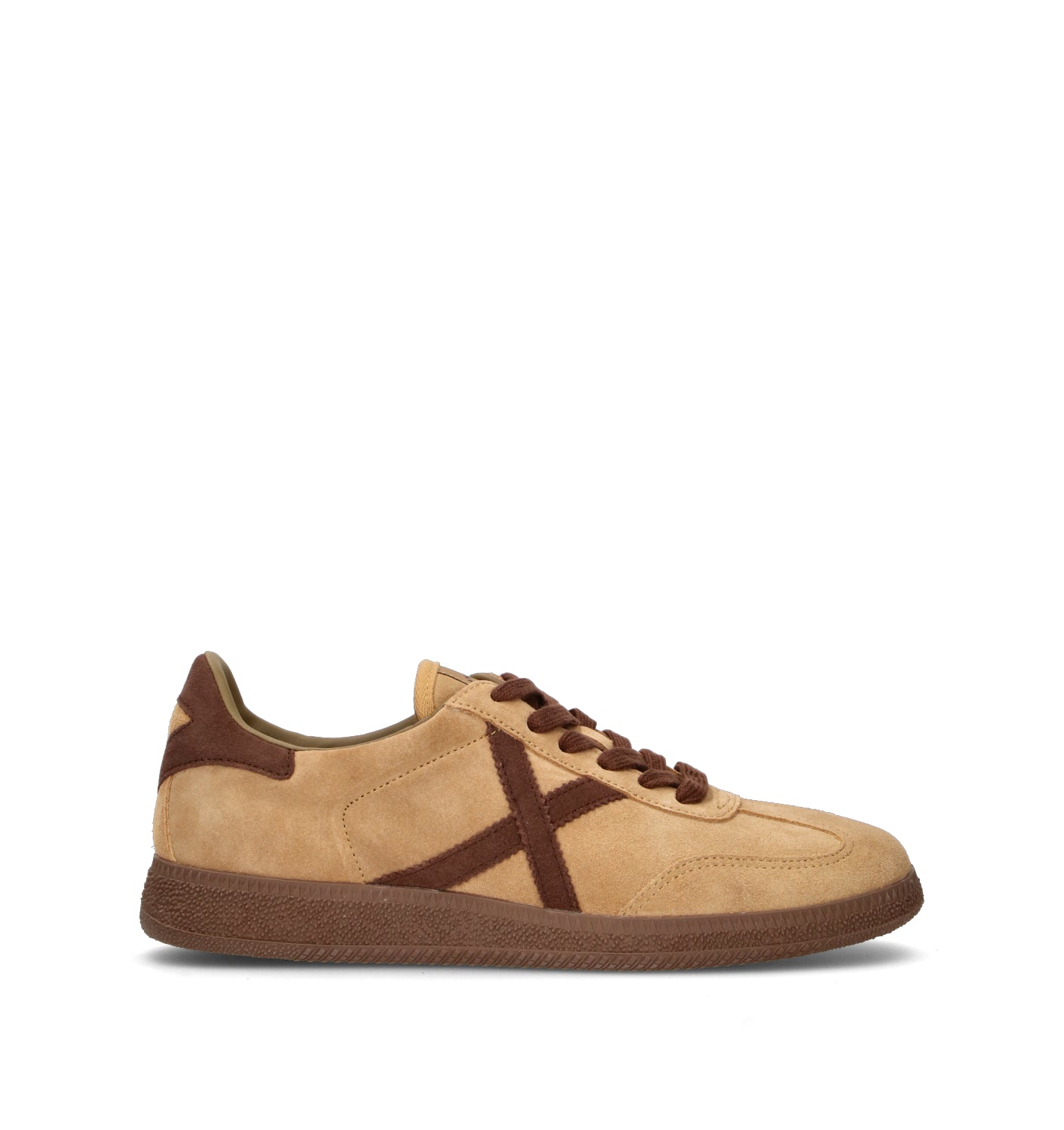 MUNICH BARRU Sneaker uomo beige in suede