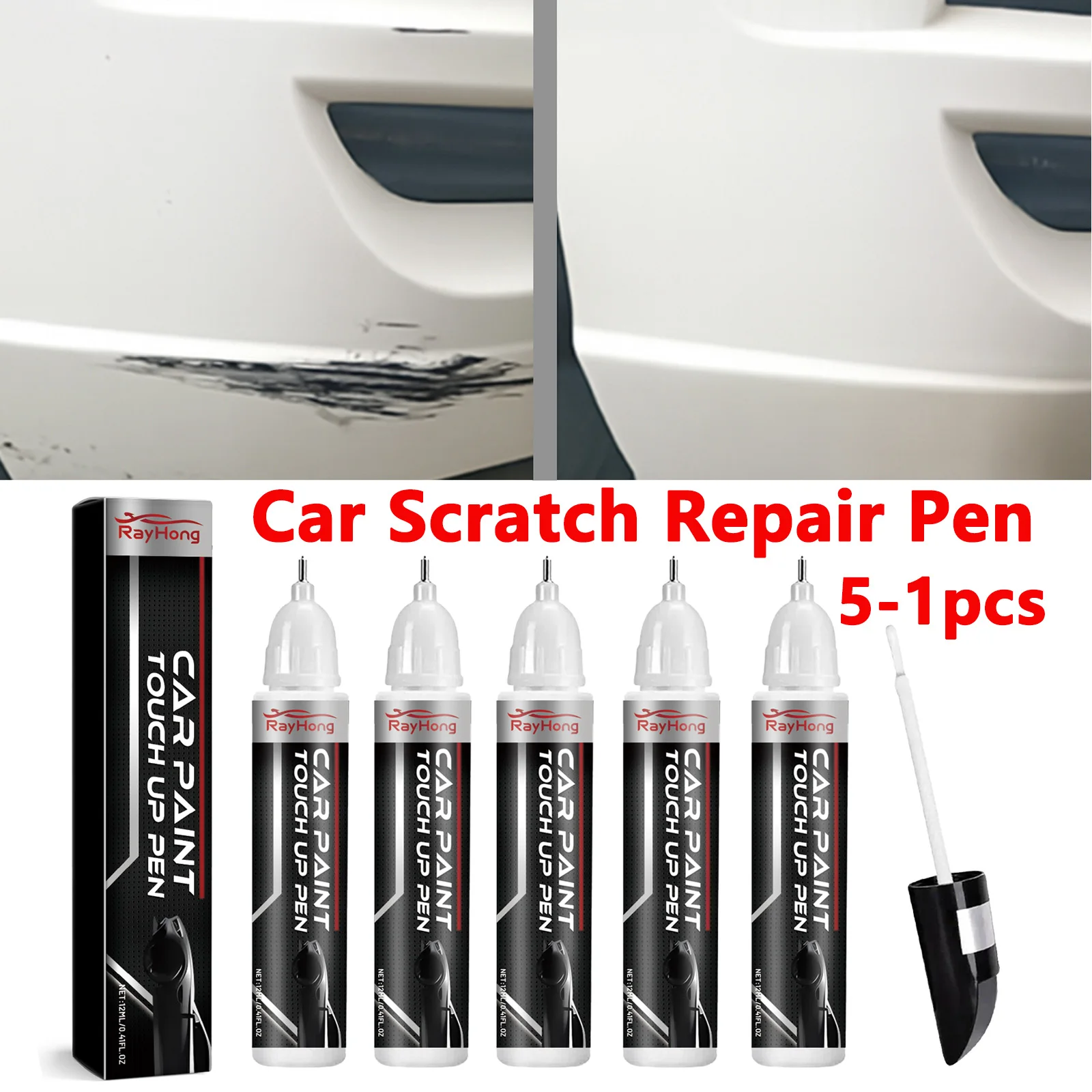 Stylo anti-rayures pour voiture, stylo de retouche pour peinture automobile, soins automobiles, dissolvant de peinture, réparation de peinture automobile, peinture spéciale pour voiture