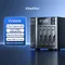 XikeStor DIY NAS-Server 4-Bay SATA 4x M.2 NVMe SSD 2,5 GbE Dual LAN Ports Speicher für Home Office