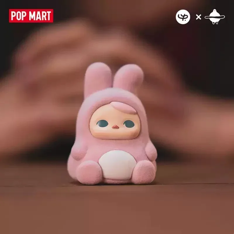 POPMART PUCKY ANIMAL BEANIES Serie Blind Box Mystery Box Guess Bag Spielzeug Puppe Niedliche Anime Figur Desktop Ornament Sammlung