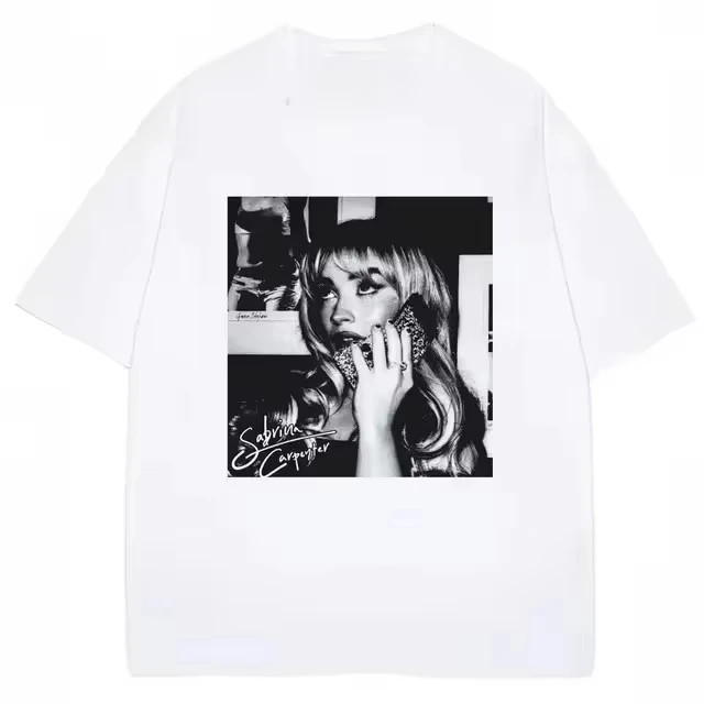 Vintage Sabrina Carpenter T-shirt Süße Tour Mode Hip Hop Übergroßen T Shirt Männer Frauen Y2k T Shirts Fans Geschenk frauen kleidung