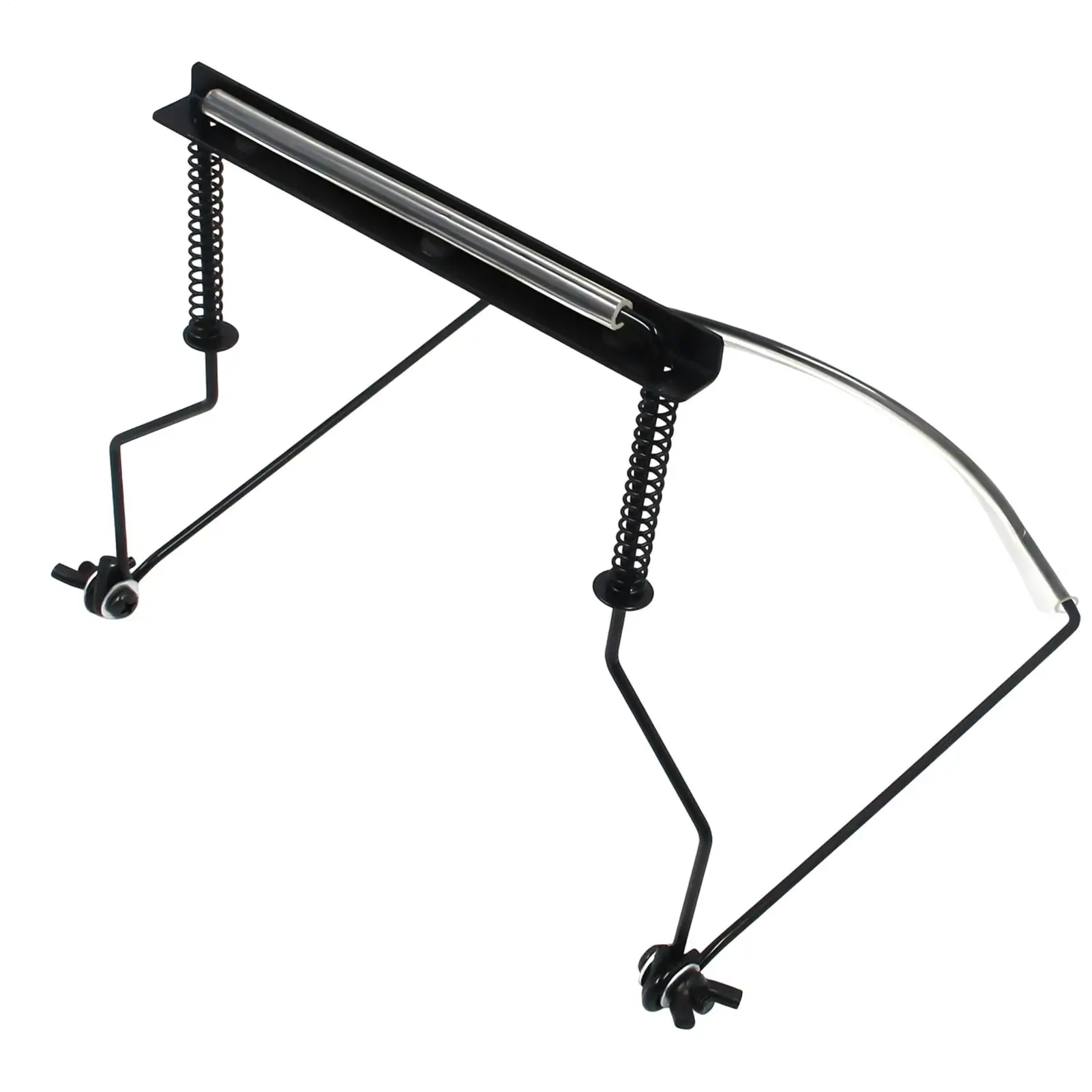 Mundharmonikahalter Hals Metall Halshalter Ständer Mundharmonika Metallrahmen verstellbar für 10-Loch-Mundharmonika Image