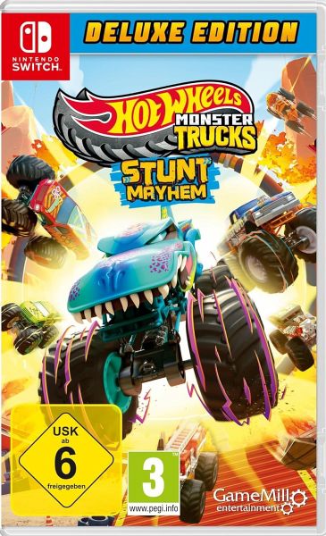 Hot Wheels Monster Trucks Stunt Mayhem - Deluxe Edition (Nintendo Switch) - GameMill