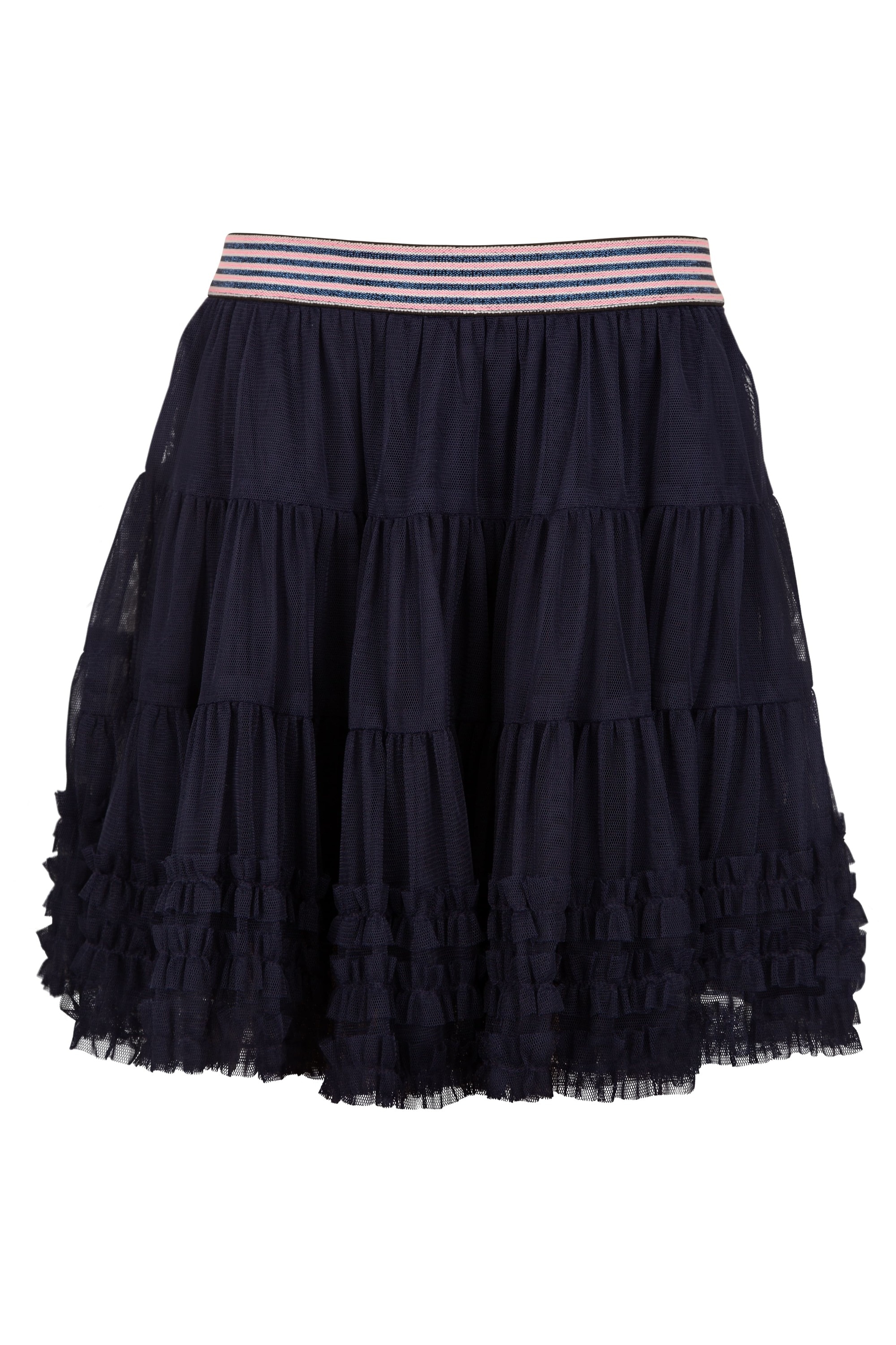 Sommerkleid HAPPY GIRLS "skirt", Mädchen, Gr. 110, EURO-Größen, blau (navy), Stoff, 100% Polyester, normal, Kleider Sommerkleid