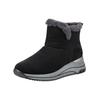 Snowboots TOM TAILOR "Tom Tailor Stiefel Lederimitat/Textil", Damen, Gr. 38, schwarz, Lederimitat, Textil, casual, Schuhe