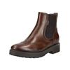 Stiefelette NERO GIARDINI "Nero Giardini Stiefelette Leder/Textil", Damen, Gr. 38, braun (dunkelbraun), Leder, Textil, casual, Schuhe