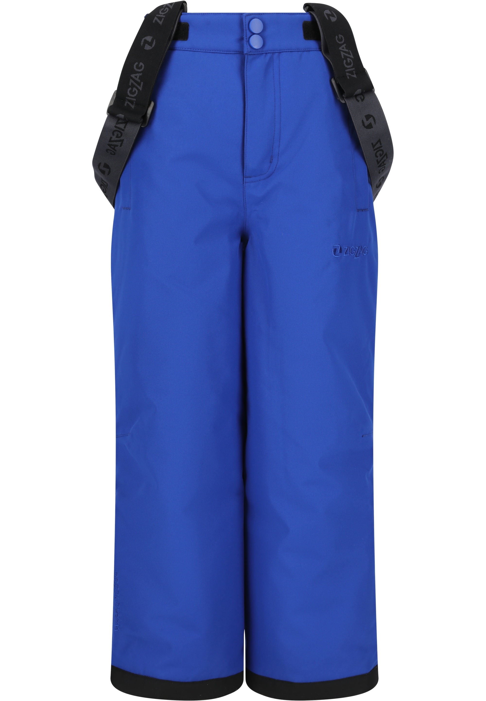 Skihose ZIGZAG "Soho", Kinder, Gr. 98, EURO-Größen, royalblau, 88% Polyester, 12% Elasthan, unifarben, lang, Hosen, mit abnehmbaren Hosenträgern Image