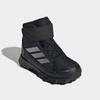 Wanderschuh ADIDAS TERREX "SNOW CF CLIMAWARM WINTERSCHUHE KINDER", Gr. 33, core schwarz, matte silber, core schwarz, Textil, Synthetik, sportlich, Schuhe, Winterboots