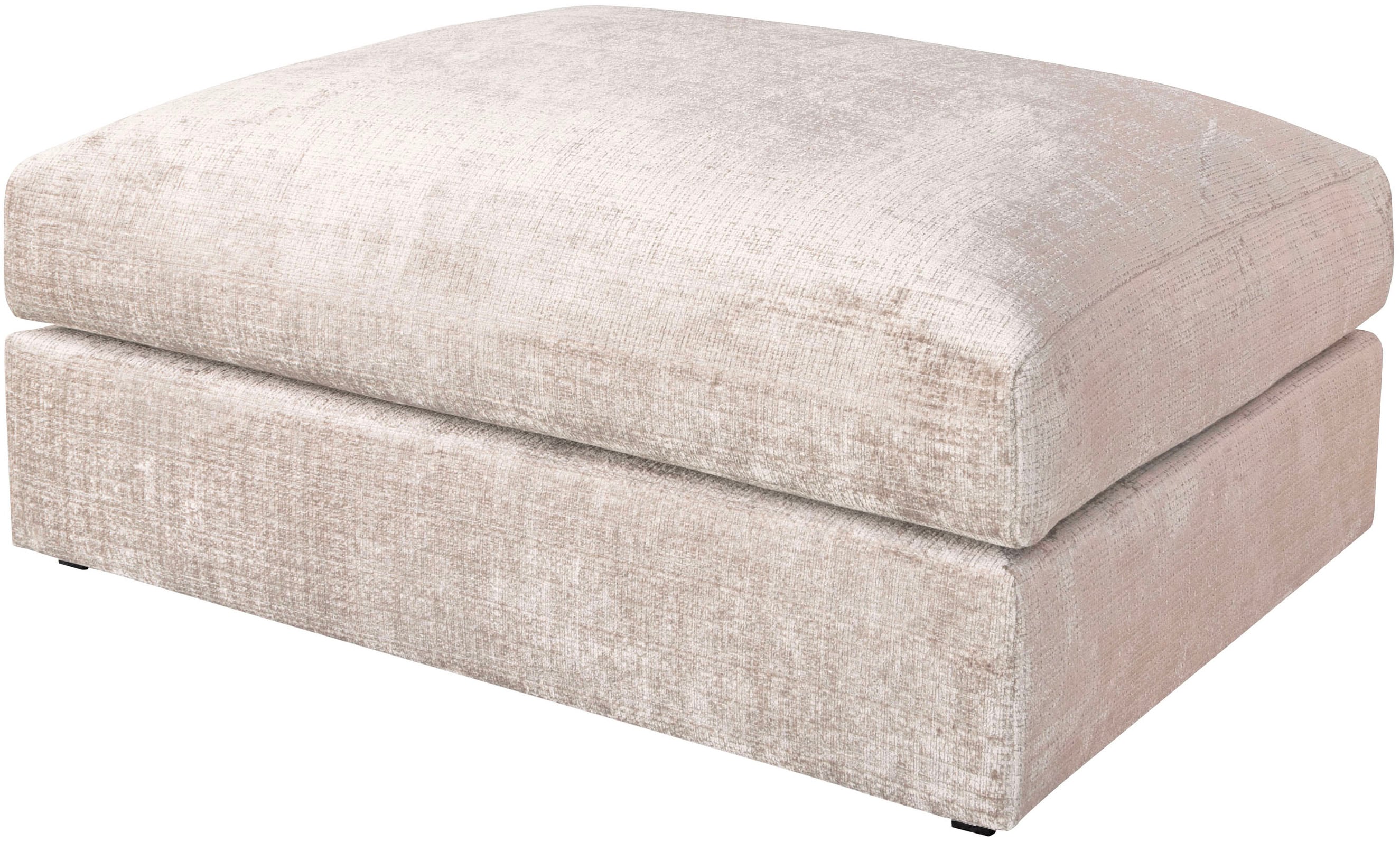 Polsterhocker HOME AFFAIRE "Soft&Cosy XL, B: 101 cm - OTTO. Verlässliche Qualität.", beige, B:101cm H:52cm T:97cm, 100% Polyester, Hocker, Polsterhocker, Mega-Hocker, in Cord oder Chenille-Struktur wählbar