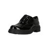 Schnürschuh CLARKS "Orinoco3 Derby", Damen, Gr. 40, schwarz, Leder, elegant, Schuhe, aus hochwertigem Leder