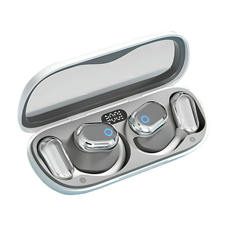 Hiroekza Wireless Earbuds -Ear Bluetooth Headphones Wireless Noise Cancellation No In-Ear Sports Long Life Ear Buds Wireless Bluetooth Earbuds