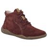 Schnürboots JOSEF SEIBEL "Wynona 05", Damen, Gr. 37, rot (bordeaux), Veloursleder, casual, Schuhe, Boots, Komfortschuh mit Wechselfußbett und Weite G