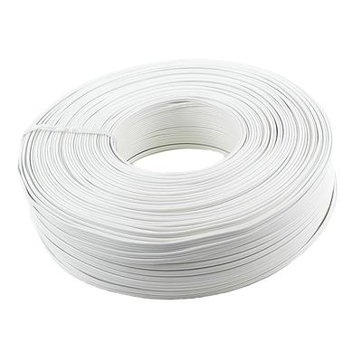 Novelty Lights 500 Foot Zip Cord Wire, White, 18 Gauge, SPT-1