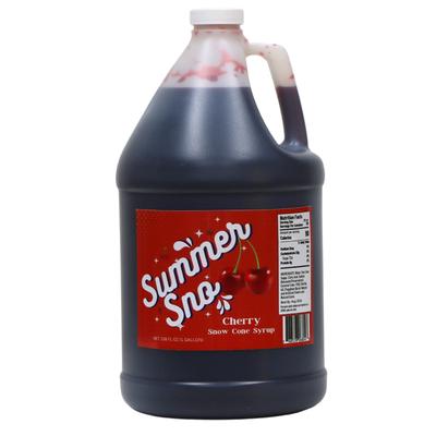 Paragon 6804 1 gal Summer Sno Cherry Snow Cone Syrup