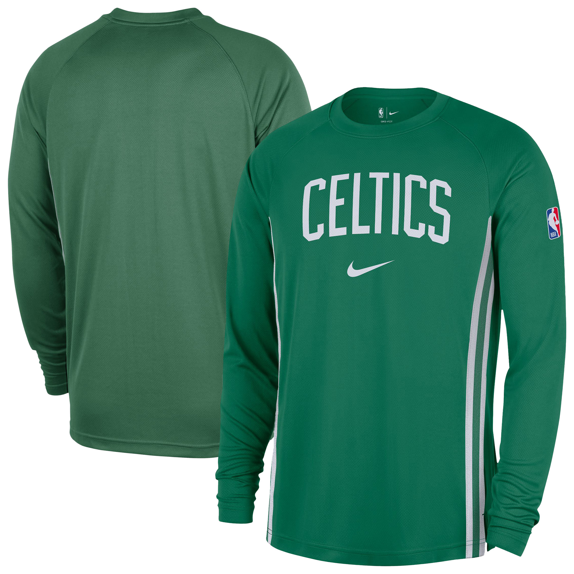 Boston Celtics Nike Langärmliges Spieloberteil – Herren Image