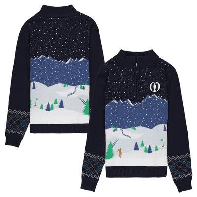 The Open Weihnachts-Golferpullover mit 1/4-Reißverschluss - Kinder Image