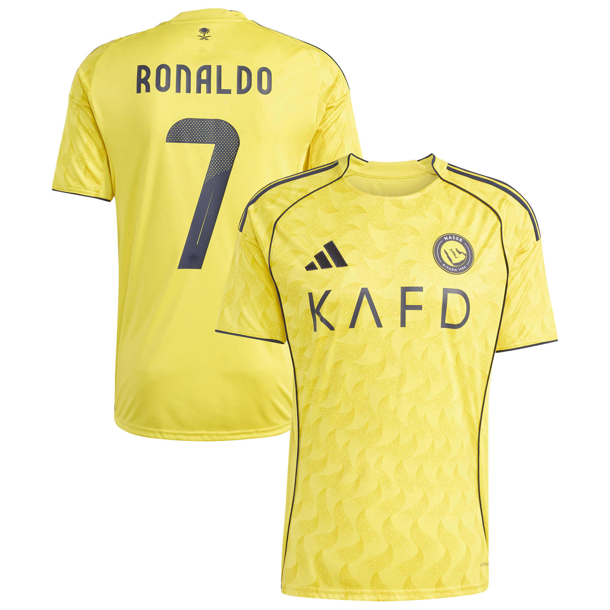 Al-Nassr FC adidas Heimtrikot 25-26 mit aufdruck Ronaldo #7 Image