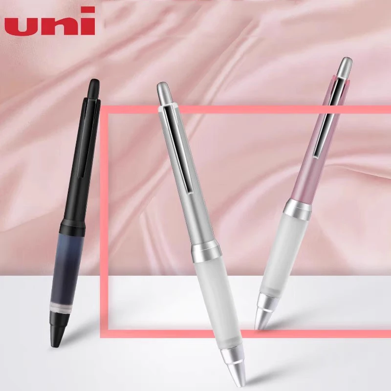 Japanisches Briefpapier Metall Uni Jetstream Gel-Tinten-Kugelschreiber 0,7 mm SXN-1000 Geringe Schwerpunkt, glattes Schreiben, Anti-Ermüdung Image