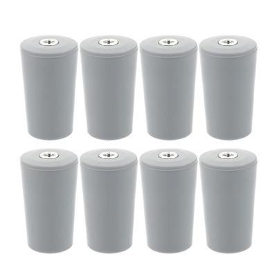 8pcs 40mm White PVC Roller Shutter Stopper with Adjustable Plastic Caps Durable Roller Shutter Repair Hardware with Sleek Finish Easy Installation Hardware for Blinds Shutters Installation