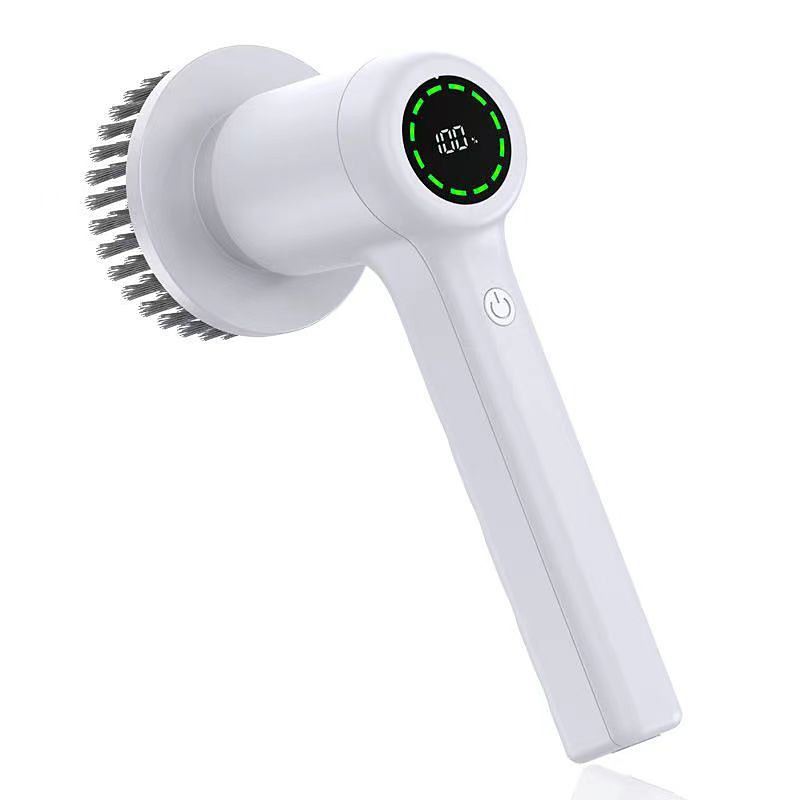 Electric Cleaning Brush 5 In 1 Electric Spin Cleaning Scrubber USB Rechargeable Electric Rotary Scrubber Household Appliances