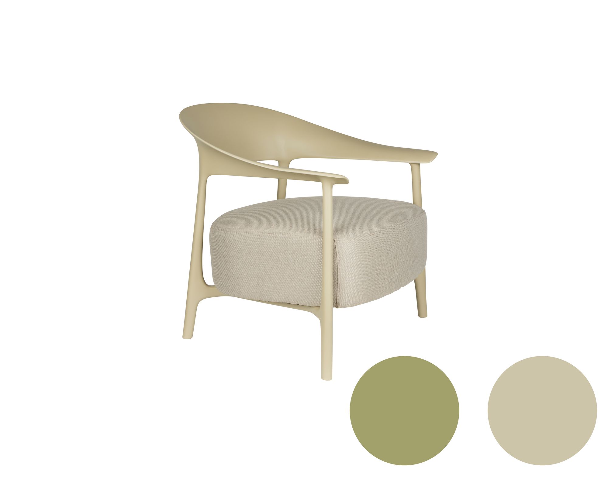 designline »Vita« Lounge Stuhl Outdoor Beige Image