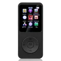 Lettore MP3 Ricarica USB Registra Display digitale Schermo da 1,8 pollici Multimediale Tasca portatile senza perdita Sport Corsa Camminare Riproduzione musicale