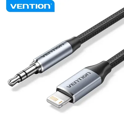 Vention Lightning auf 3,5 mm Adapter DAC Kopfhörer Audio Adapter Splitter für iPhone 14 12 Pro max xr Aux Kabel Telefon Zubehör