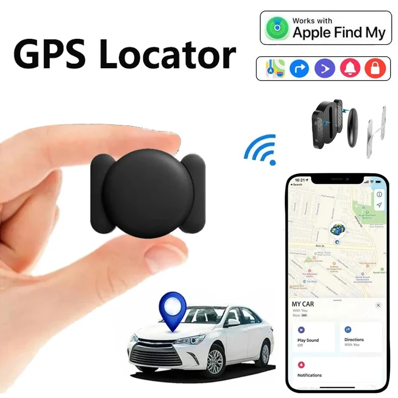Smart GPS Locator Haustier Brieftasche Koffer Auto Globale Positionierung Tracking Ältere Kinder Anti Erhalten Verloren Finder Für iPhone Find My Image