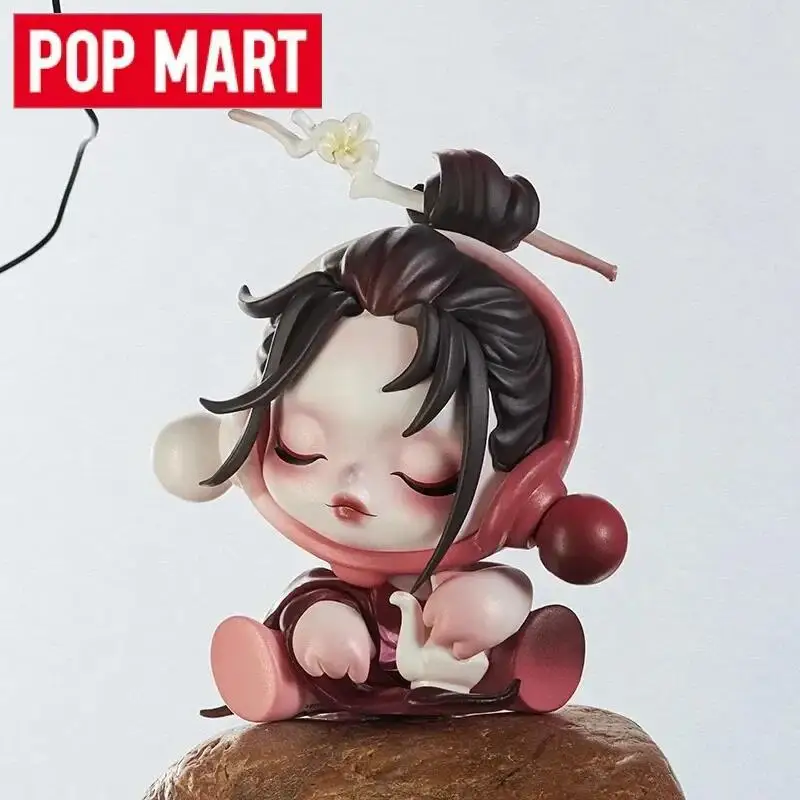 POP MART Skullpanda The Ink Plum Blossom Series Blind Box Toys Doll Guess Bag Mystery Box Mistery Caixa Niedliche Anime-Actionfigur