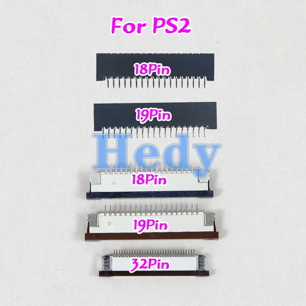 10PCS 18Pin 19Pin 32Pin Taste Film Buchse Für Playstation 2 PS2 Controller Slot Für PS2 18 Pin 19 pin 32 Pin Schwarz Weiß