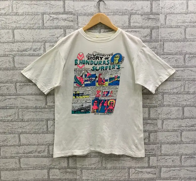 Y2K High Street Bedrucktes Streetwear Retro 90er Jahre Bedrucktes Baumwoll-Kurzarm-Top Lässiges, lockeres T-Shirt mit Rundhalsausschnitt Unisex