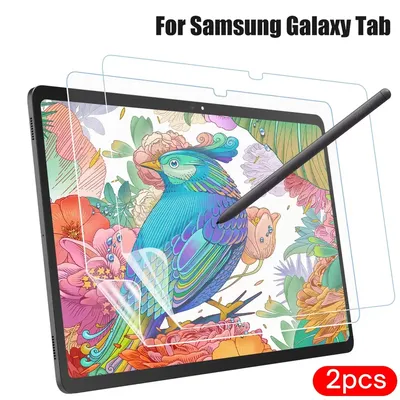 2Pcs Protector For Samsung Galaxy Tab S9 S8 S7 S6 S6 Lite S5E S4 A9 Plus A8 A7 Lite A 10.1 10.5 Paper Feel Film Screen Protector