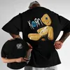 25-26 Sommer Korn Rock Band Print T-Shirt Korn WORLD TourMusic T-Shirt Männer und Frauen Lose Kurzarm Hip Hop Streetwear Y2K