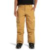 Snowboardhose DC SHOES "Nonchalant", Damen, Gr. S, gelb (mustard gold), 100% Polyester, Hosen