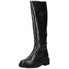 Stiefel GABOR "Gabor Stiefel Glattleder", Damen, Gr. 38,5, schwarz, Glattleder, casual, Schuhe