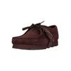 Mokassin CLARKS "Wallabee Gore-Tex", Damen, Gr. 37,5, braun (braun, lila), Leder, casual, Schuhe, mit integriertem GoreTex-Membran