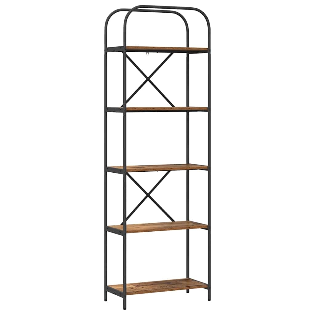 vidaXL Regal Altholz 60 x 30 x 183 cm Holzwerkstoff Image